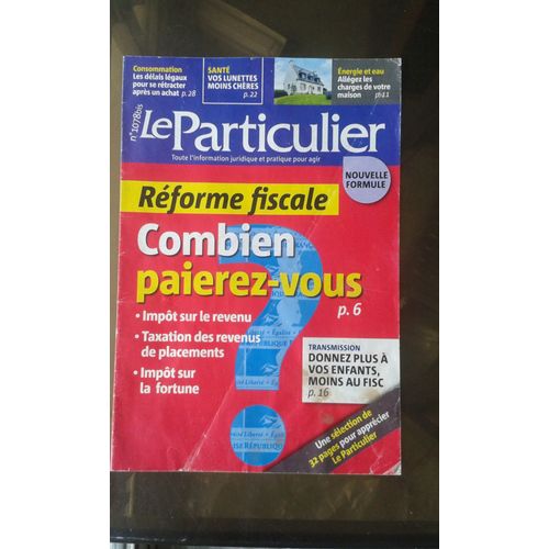 Le Particulier 1078 Bis