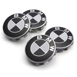 Ludostreet ref0004 Logo emblème Badge Anagram Jante Roue Auto Voiture Compatible avec BMW 68mm 5 Broches Alpina 