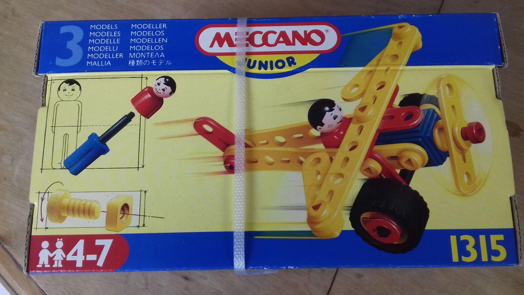 Meccano Junior 1315 - pièces en plastique