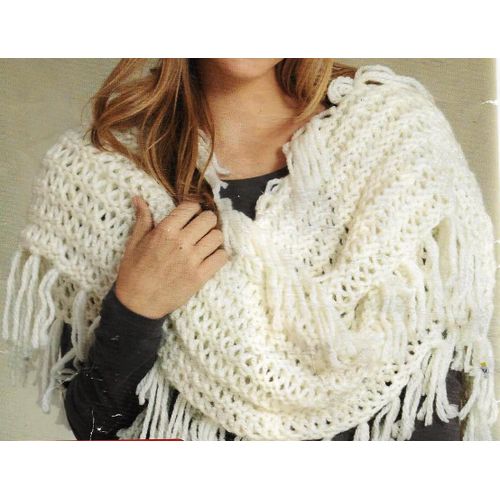 Guide De Tricot : Ponchos, Châle Et Chandail