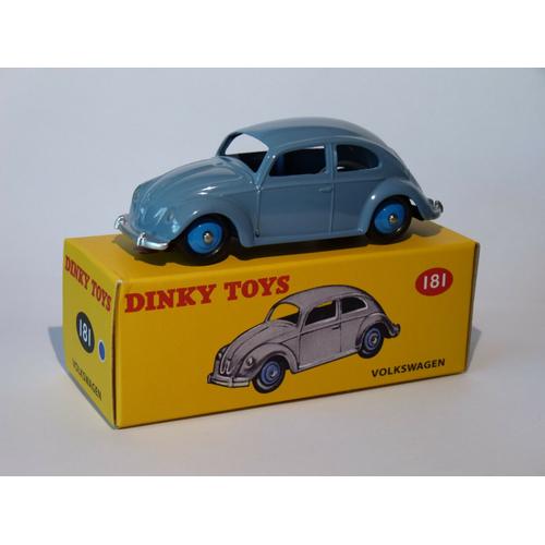 Dinky Toys 181 - Volkswagen, Vw, Bleu Pétrole 1:43-Atlas