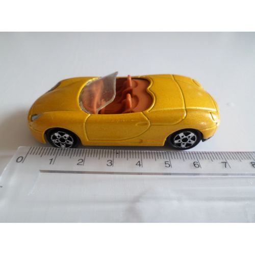 Porsche Boxster Jaune-Majorette