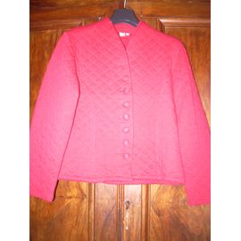 Veste 3 Suisses Matelassée Couleur Framboise Taille 38 Neuve