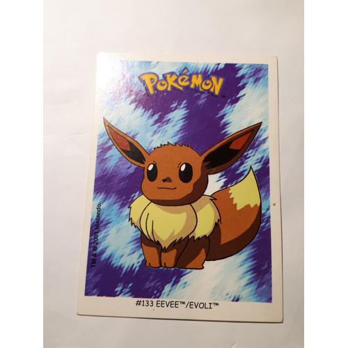 Stickers Carte Pokemon Boomer #133 Evoli New Characters To Collect