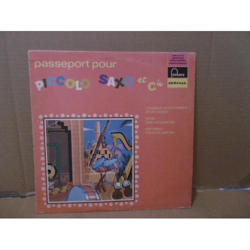 Passeport Pour Piccolo Saxo Et Cie