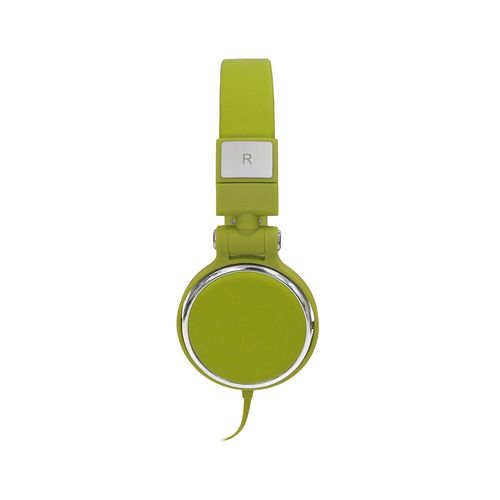 WE Casque filaire vert avec micro