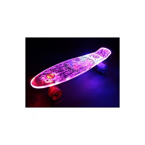 213 Street Skateboard Retro Cruiser Lumineux Flameboy