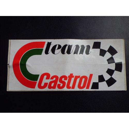Autocollant Team Castrol