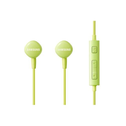 Samsung EO-HS130 - Écouteurs avec micro - intra-auriculaire - filaire - jack 3,5mm - vert - pour Galaxy Core Prime VE, Note 10, Note 8.0, S5, Tab 2, Tab 8.9, Tab WiFi, Xcover, Y Duos