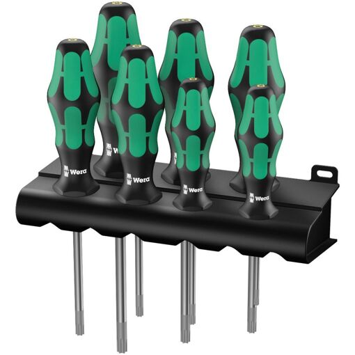 Wera 367/7TORX HF Jeu de tournevis Kraftform Plus TORX HF avec fo...
