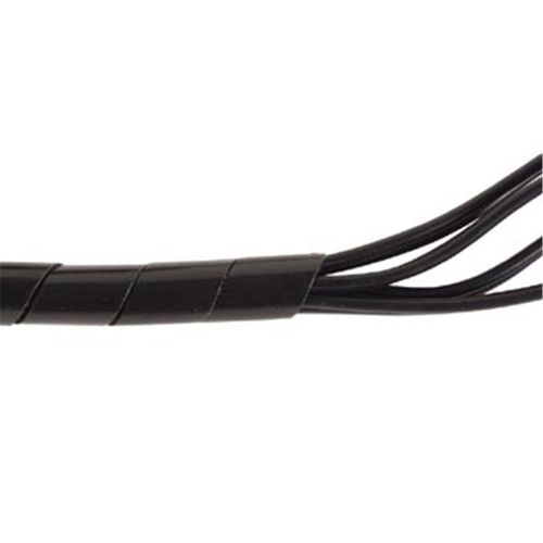 Gaine Cache-Fils Spiralee 10M / Ø9Mm (Noir)