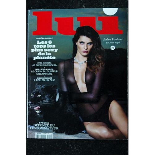 Lui 009 2014 07 Cover Isabeli Fontana Sara Sampaio Karmen Pedaru Emily Didonato Tops Sexy Nudes