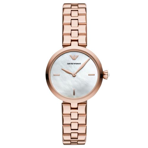 Montre Emporio Armani En Acier Rose