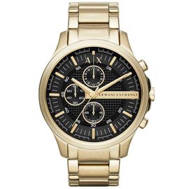Montre Armani Exchange En Acier Jaune