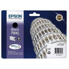 Epson 79XL Noir cartouche d'encre; Epson 79XL, Noir, Epson, WorkForce Pro WF-5620DWF, C13T79014010, Jet d'encre, Rendement élevé (XL)