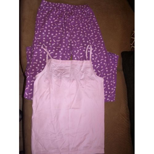Pyjama Taille 10 Ans Violet Et Haut Rose