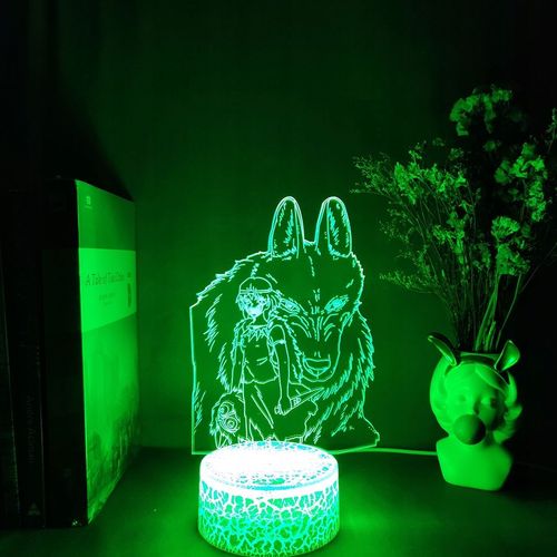 Convient Pour Lampe À Led Anime Princesse Lampe Lampe De Chevet Veilleuse Af367