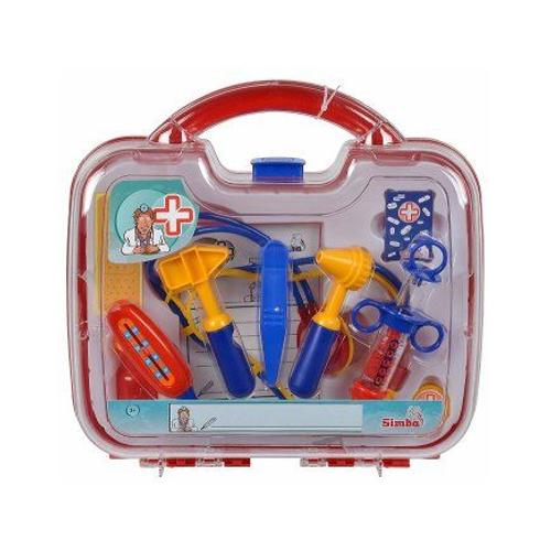 Valisette De Docteur 10 Pieces Pour Enfant - Jeu D Imitation - Accessoire Docteur