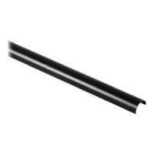 00083170 Chemin de cable en PVC - Semi circulaire - 1103.31.8 cm - Noir