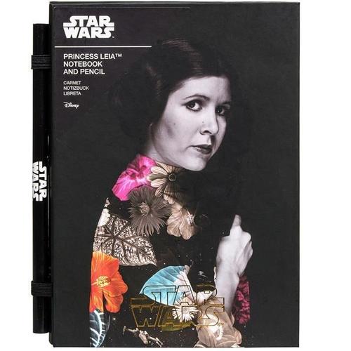 Set Cahier + Crayon Star Wars- Princess Leia.