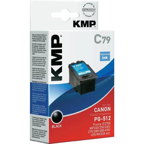 KMP Cartouche d'encre C79 compatible EPSON PG-512 15ml Noir
