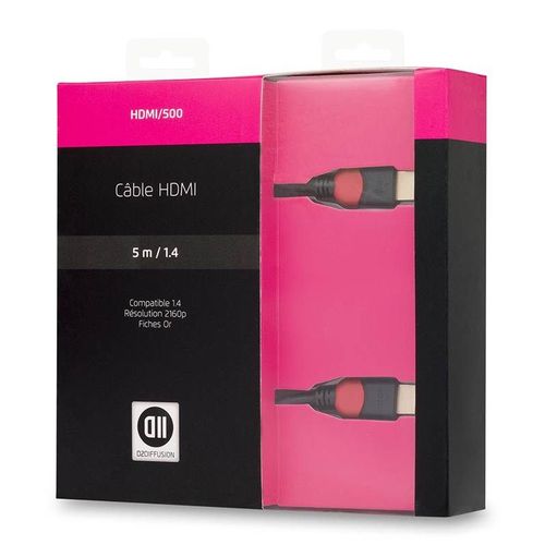 D2 Diffusion Cable HDMI male/male 5m