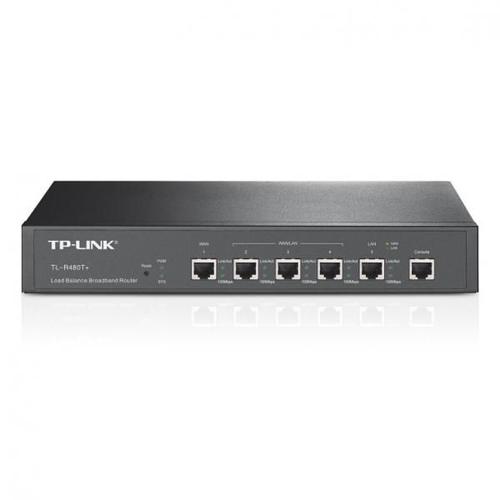 TP-Link TL-R480T+ - Routeur - commutateur 4 ports - ports WAN : 4