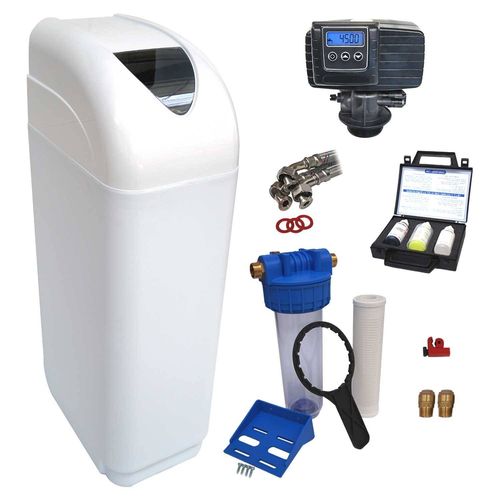 Adoucisseur D'eau 16L Fleck 5600 SXT Volumétrique Complet Avec Accessoires Fabriqué En France