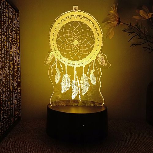 Lampe À Lave Sans Lampe De Chevet, Adaptée Aux Attrape-Rêves, Dortoir, Veilleuse Af4117