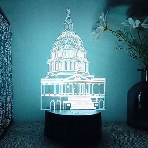 Lampe De Nuit À Lave, Adaptée À La Construction De La Maison Blanche, Dortoir, Lampe De Chevet, Veilleuse Af4107