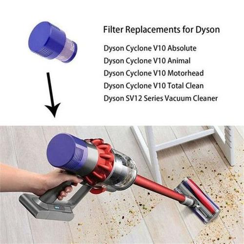 YSDSY Filtre pour Dyson V10 SV12, 2 Filtres de Remplacement pour