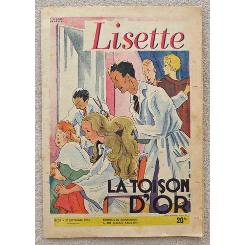 Lisette N°39 La Toison D'or 27 Septembre 1953