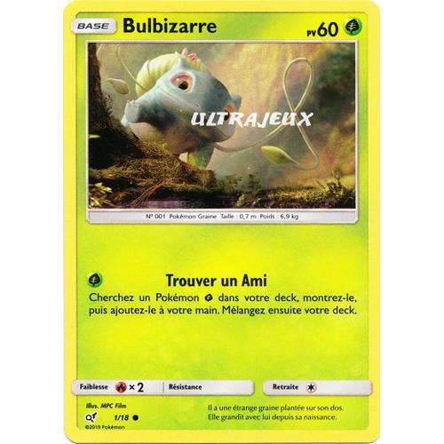 Pokémon - 1/18 - Bulbizarre - Détective Pikachu - Commune