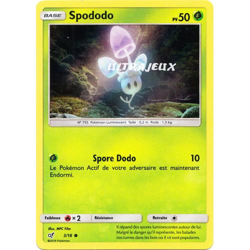 Pokémon - 3/18 - Spododo - Détective Pikachu - Commune