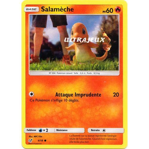 Pokémon - 4/18 - Salamèche - Détective Pikachu - Commune