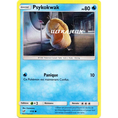 Pokémon - 7/18 - Psykokwak - Détective Pikachu - Commune