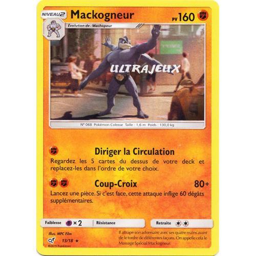 Pokémon - 13/18 - Mackogneur - Détective Pikachu - Holo Rare
