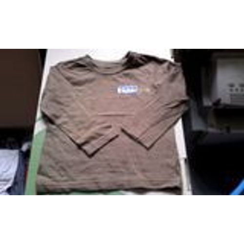Tee Shirt Ml Snow Marron 2 Ans