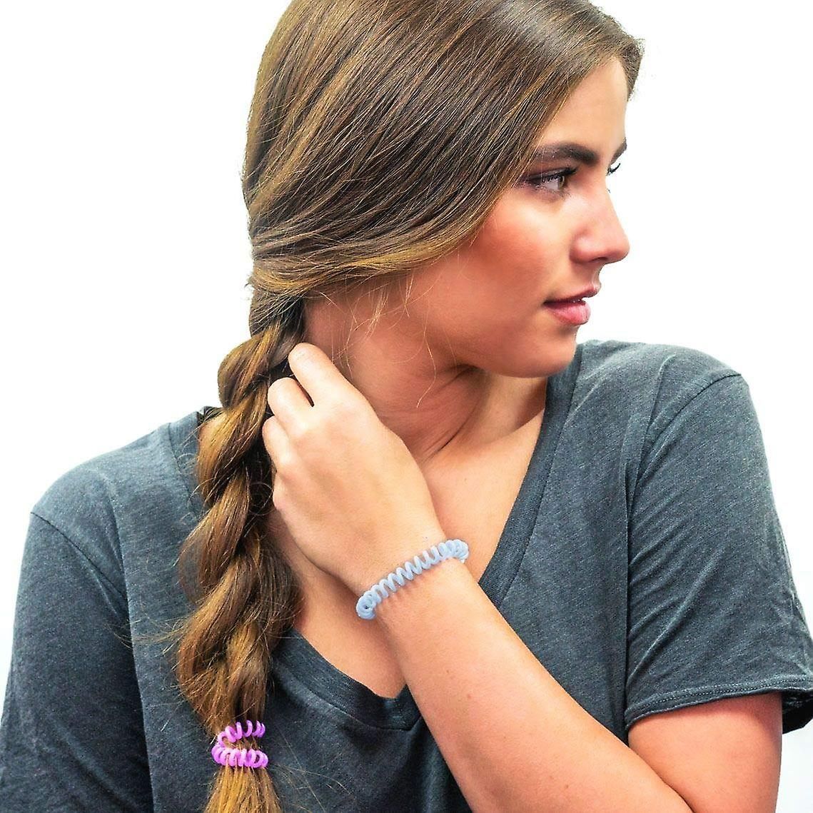 Attaches  Cheveux En Spirale : Bobine, Cordon Tlphonique,... - 3