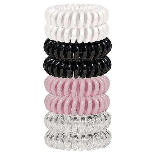Attaches À Cheveux En Spirale : Bobine, Cordon Téléphonique, Bobines De Queue De Cheval