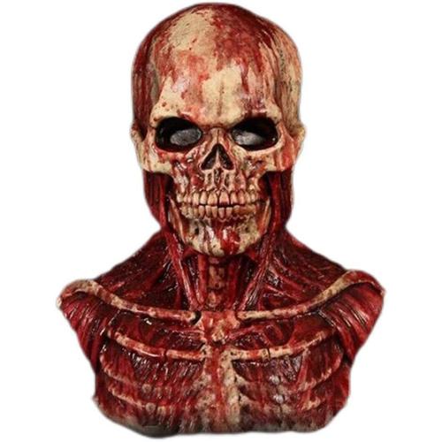 Masque De Crâne En Latex Pour Halloween 2022