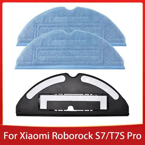 Plateau De R¿¿servoir D'Eau Avec Chiffon Pour Robot Aspirateur Roborock S7 S70, Pi¿¿ces De Rechange, Accessoires 9109-May27633