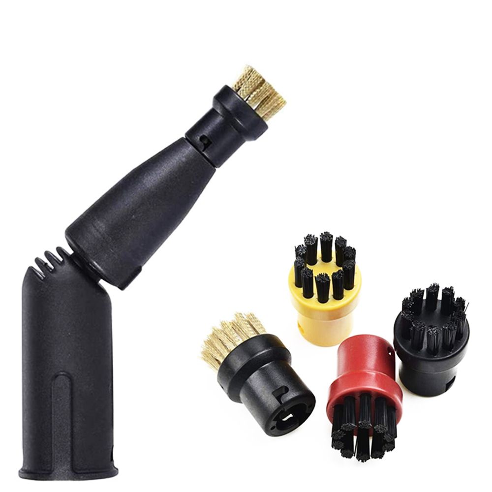 Brosse Ronde Pour Karcher Sc1 Sc2 Sc3 Sc4, Ensemble De 2 Pi... - 4