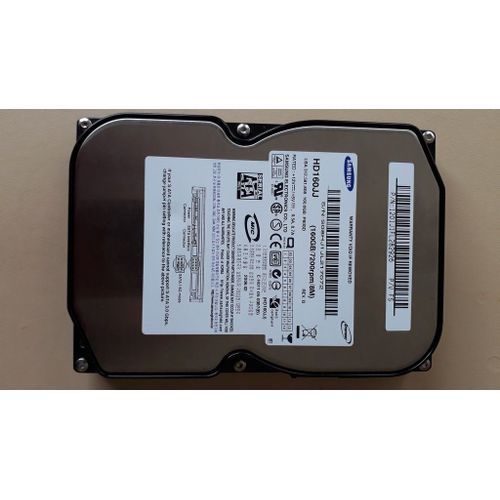 Samsung SpinPoint P80SD - Disque dur - 160 Go - interne - 3.5" - SATA 3Gb/s - 7200 tours/min - mémoire tampon : 8 Mo