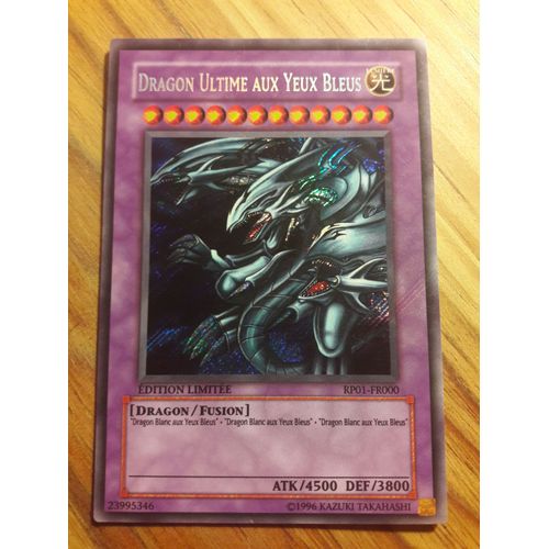 "Dragon Ultime Aux Yeux Bleus" - Yu-Go-Oh! - Rp01-Fr000 - Ultra Rare