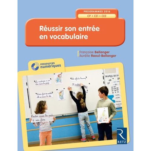Réussir Son Entrée En Vocabulaire Cp-Ce1-Ce2 - (1 Cd-Rom)