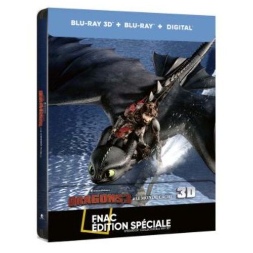 Dragons 3 : Le Monde Caché - Steelbook