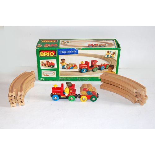 Boite Brio Train En Bois 1990
