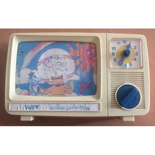 Le Village Dans Les Nuages, Jeux D'eveil, Berceuse Musicale, Figurine, Vintage