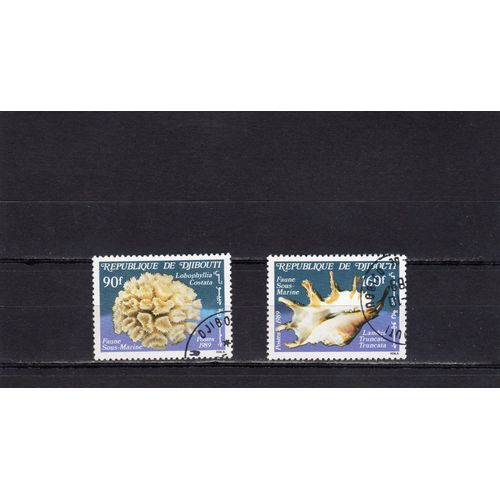 Timbres-Poste De Djibouti (Faune Sous-Marine)